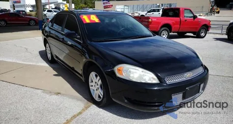 2014 Chevrolet Impala Limited Lt из США, поврежденный, VIN 2G1WB5E39E1129735